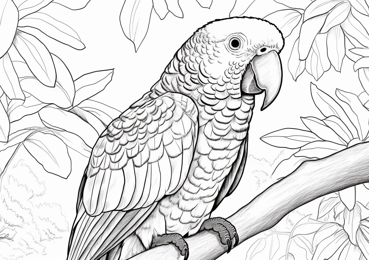 Loro Dibujos Para Colorear Y Pintar Gratis Loro Dibujos Para Colorear Y Pintar Gratis