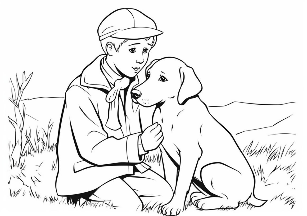 Pet Coloring Pages, 愛するペットと過ごす10代