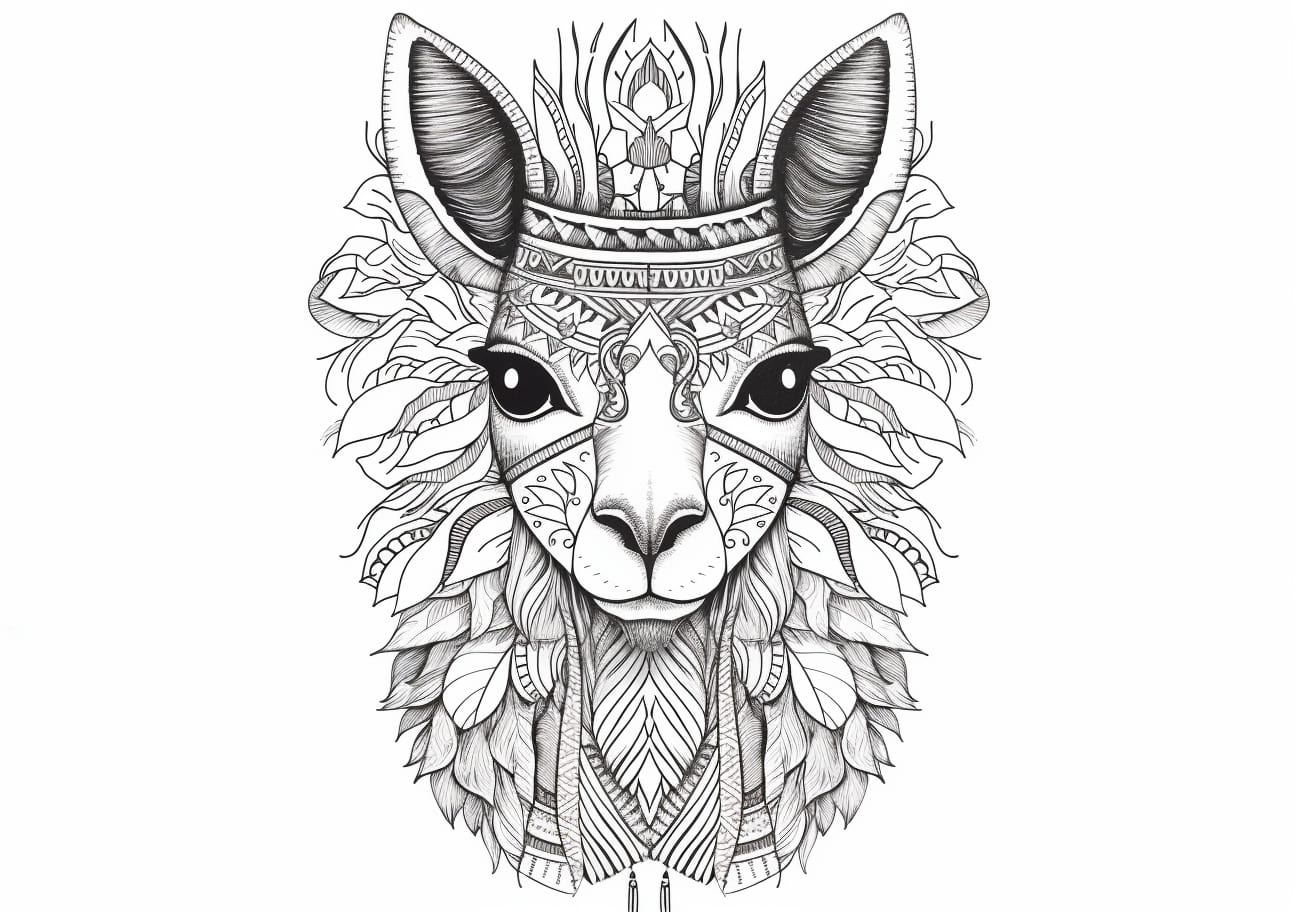 The Llama Coloring Pages, ゼンタクルコール