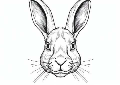 Rabbit — Coloring Pages: Free & Printable