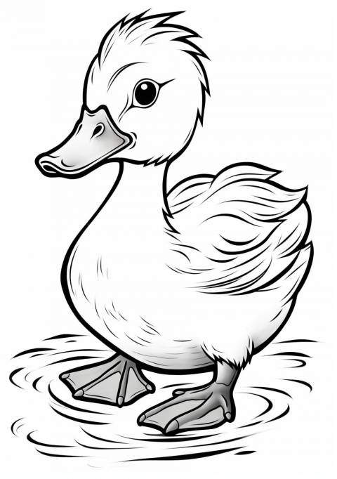 Ducks — Coloring Pages: Free & Printable