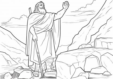 The Ten Commandments — Coloring Pages: Free & Printable