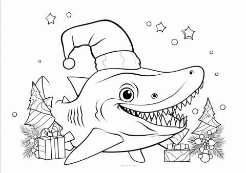 Shark — Coloring Pages: Free & Printable