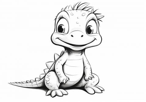 Crocodile — Coloring Pages: Free &amp; Printable