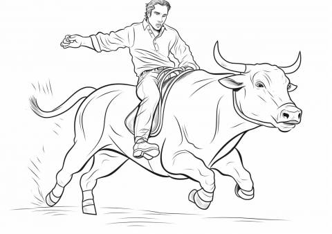Bull — Coloring Pages: Free & Printable